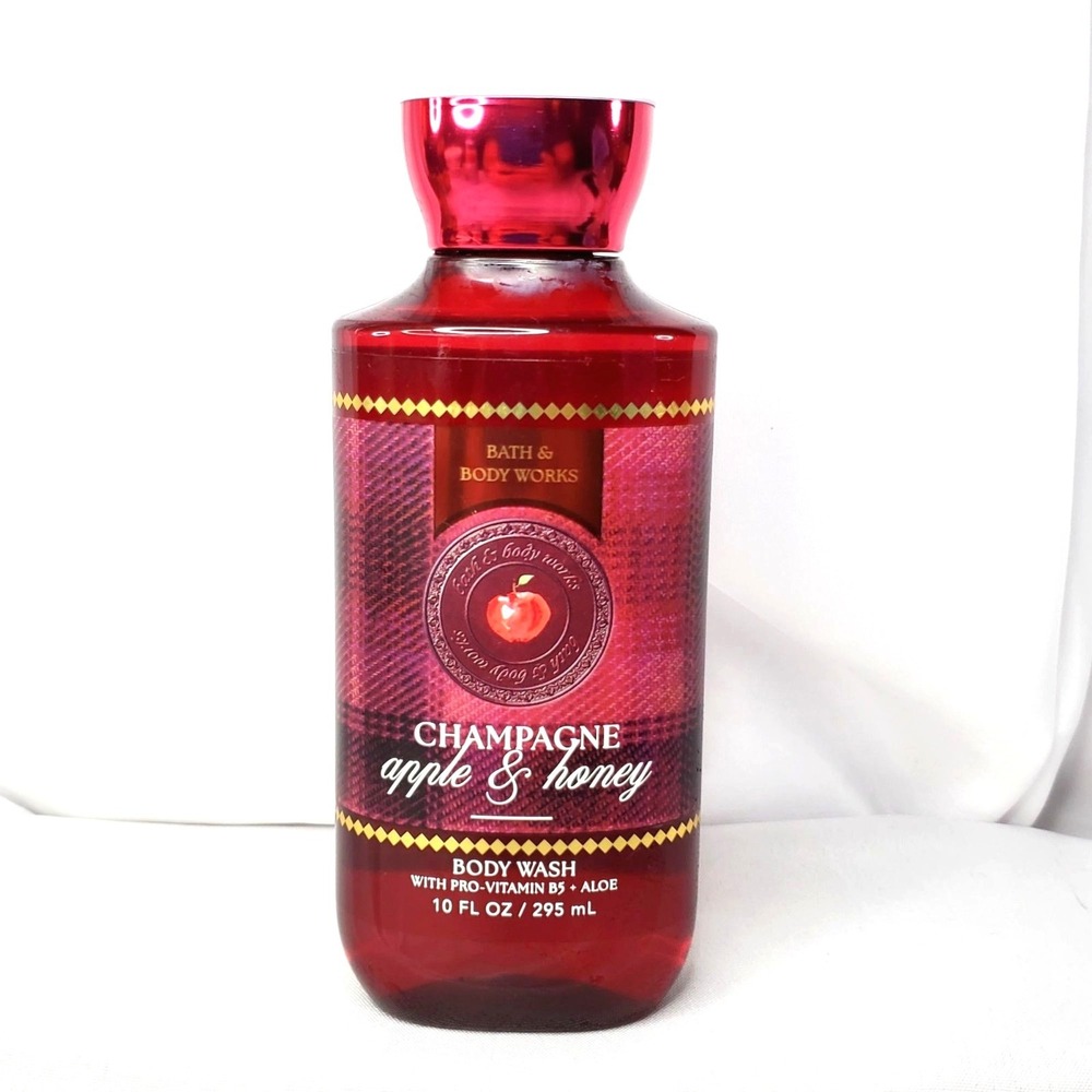 Bath & Body Works Champagne Apple & Honey Body Wash 10 Fl Oz